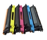 Set of 4 Compatible Brother TN135 High Yield Black (TN135BK), Cyan (TN135C), Magenta (TN135M) & Yellow (TN135Y) Laser Toner Print Cartridges
