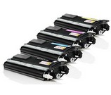 Set of 4 Compatible Brother TN230 Black (TN230BK), Cyan (TN230C), Magenta (TN230M#) & Yellow (TN230Y) Laser Toner Print Cartridges