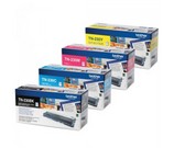 Set of 4 Brother TN230 Black (TN230BK), Cyan (TN230C), Magenta (TN230M#) & Yellow (TN230Y) Laser Toner Print Cartridges
