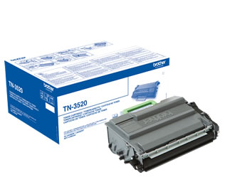 Brother TN3520 Ultra High Yield (20k) Black Laser Toner Print Cartridge