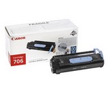 Canon 706 (0264B002AA) Black Laser Toner Print Cartridge