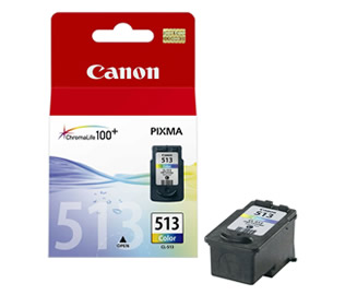 Canon CL-513 (2971B001AA) High Yield Tri-Colour Inkjet Print Cartridge