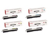 Set of 4 Canon 729 Black (4370B002AA), Cyan (4369B002AA), Yellow (4367B002AA) & Magenta (4368B002AA) Laser Toner Print Cartridges