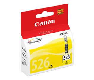 Canon CLI-526Y (4543B001AA) Yellow Inkjet Print Cartridge