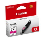 Canon CLI-551XLM (6445B001) High Yield Magenta Inkjet Print Cartridge