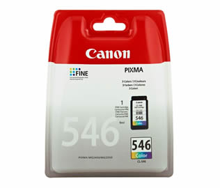 Canon CL-546 (8289B001) Tri-Colour Inkjet Print Cartridge