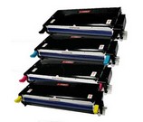 Set of 4 Compatible Dell High Yield Black (593-10289), Cyan (593-10290), Magenta (593-10292) & Yellow (593-10291) Laser Toner Print Cartridges