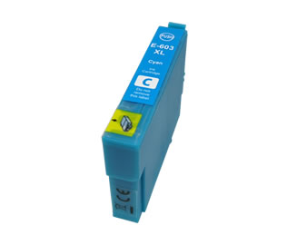 Compatible Epson 603XLC (T03A240) High Yield Cyan Inkjet Print Cartridge