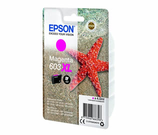 Epson 603XLM (T03A340) High Yield Magenta Inkjet Print Cartridge