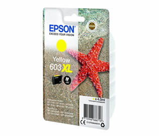 Epson 603XLY (T03A440) High Yield Yellow Inkjet Print Cartridge