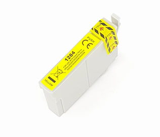 Compatible Epson T128440 (Fox) Yellow Inkjet Print Cartridge