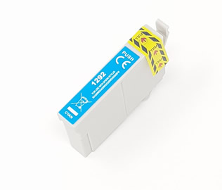 Compatible Epson T129240 (Apple) High Yield Cyan Inkjet Print Cartridge