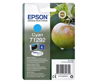 Epson T129240 (Apple) High Yield Cyan Inkjet Print Cartridge