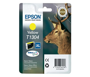 Epson T1304 (Stag) Extra High Yield Yellow Inkjet Print Cartridge