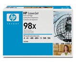 HP 98X (92298X) High Yield Black Laser Toner Print Cartridge