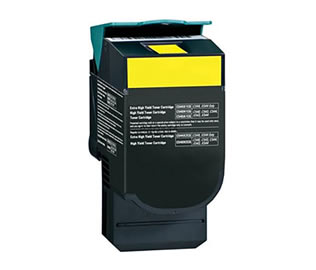 Compatible Lexmark 0C540H1YG High Yield Yellow Laser Toner Print Cartridge