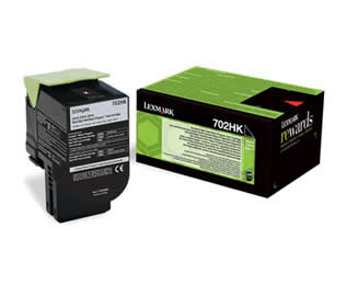 Lexmark 702H (70C2HK0) High Yield Black Laser Toner Print Cartridge