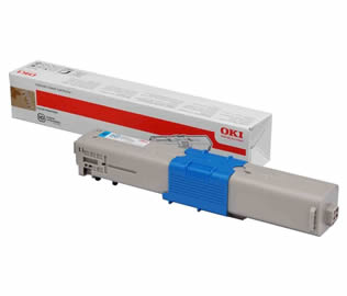 Oki 44973535 Cyan Laser Toner Print Cartridge