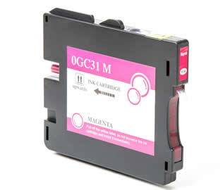 Compatible Ricoh GC31MH (405703) High Yield Magenta Gel Inkjet Print Cartridge