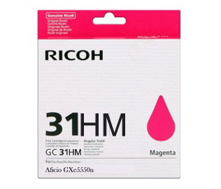 Ricoh GC31MH (405703) High Yield Magenta Gel Inkjet Print Cartridge